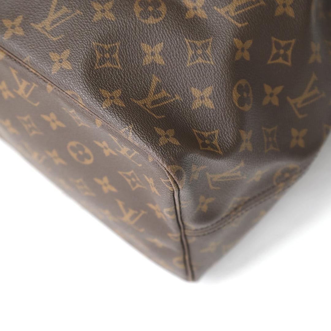 LOUIS VUITTON Tote Bag M40157 Monogram canvas Brown Tote Bag Monogram Discontinued Neverfull GM Women Used Authentic