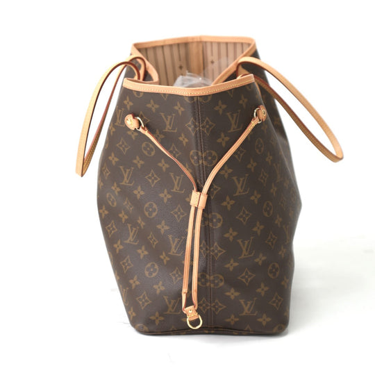 LOUIS VUITTON Tote Bag M40157 Monogram canvas Brown Tote Bag Monogram Discontinued Neverfull GM Women Used Authentic