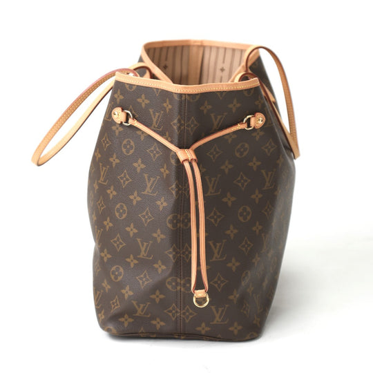 LOUIS VUITTON Tote Bag M40157 Monogram canvas Brown Tote Bag Monogram Discontinued Neverfull GM Women Used Authentic