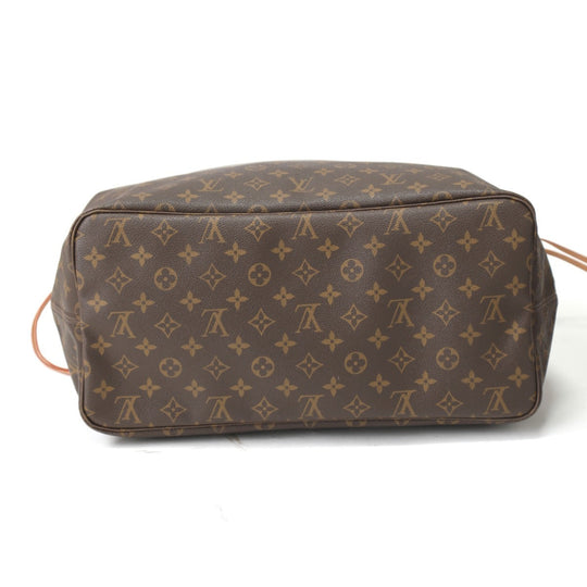 LOUIS VUITTON Tote Bag M40157 Monogram canvas Brown Tote Bag Monogram Discontinued Neverfull GM Women Used Authentic