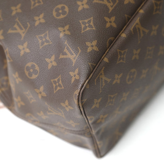 LOUIS VUITTON Tote Bag M40157 Monogram canvas Brown Tote Bag Monogram Discontinued Neverfull GM Women Used Authentic