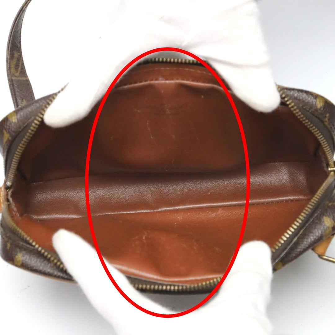 LOUIS VUITTON Shoulder Bag M51828 Monogram canvas Brown Shoulder Bag Monogram Marley Bandouliere unisex(Unisex) Used Authentic