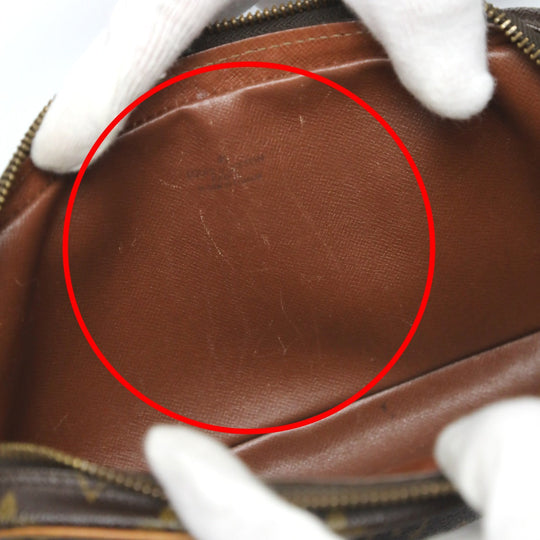 LOUIS VUITTON Shoulder Bag M51828 Monogram canvas Brown Shoulder Bag Monogram Marley Bandouliere unisex(Unisex) Used Authentic