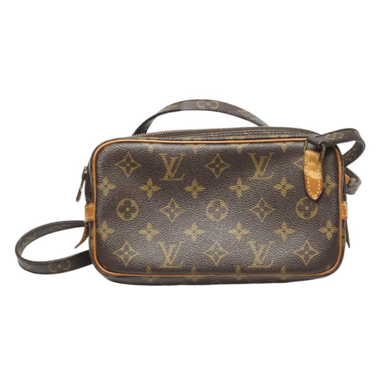 LOUIS VUITTON Shoulder Bag M51828 Monogram canvas Brown Shoulder Bag Monogram Marley Bandouliere unisex(Unisex) Used Authentic