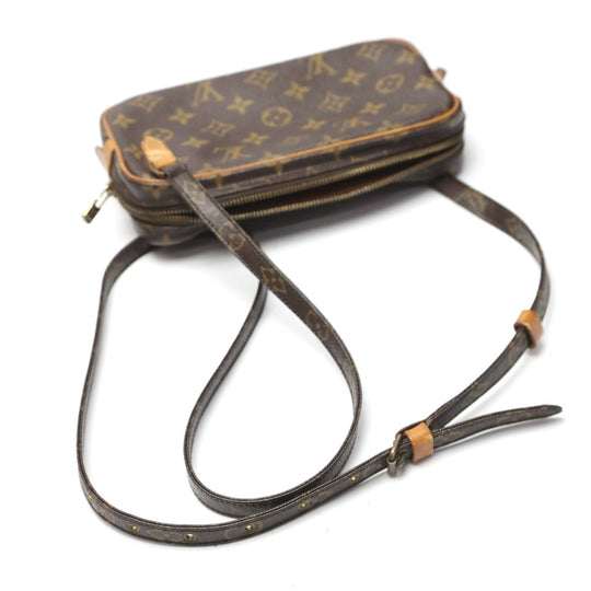 LOUIS VUITTON Shoulder Bag M51828 Monogram canvas Brown Shoulder Bag Monogram Marley Bandouliere unisex(Unisex) Used Authentic