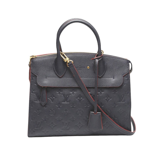 LOUIS VUITTON Handbag M42817 Monogram Ann Platt Marine Rouge Handbag Monogram Ann Platt Ponneuf MM Women Used Authentic