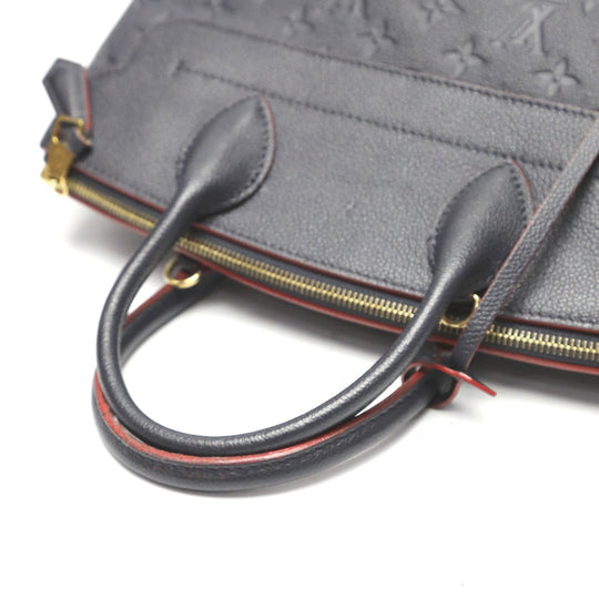 LOUIS VUITTON Handbag M42817 Monogram Ann Platt Marine Rouge Handbag Monogram Ann Platt Ponneuf MM Women Used Authentic