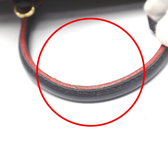 LOUIS VUITTON Handbag M42817 Monogram Ann Platt Marine Rouge Handbag Monogram Ann Platt Ponneuf MM Women Used Authentic