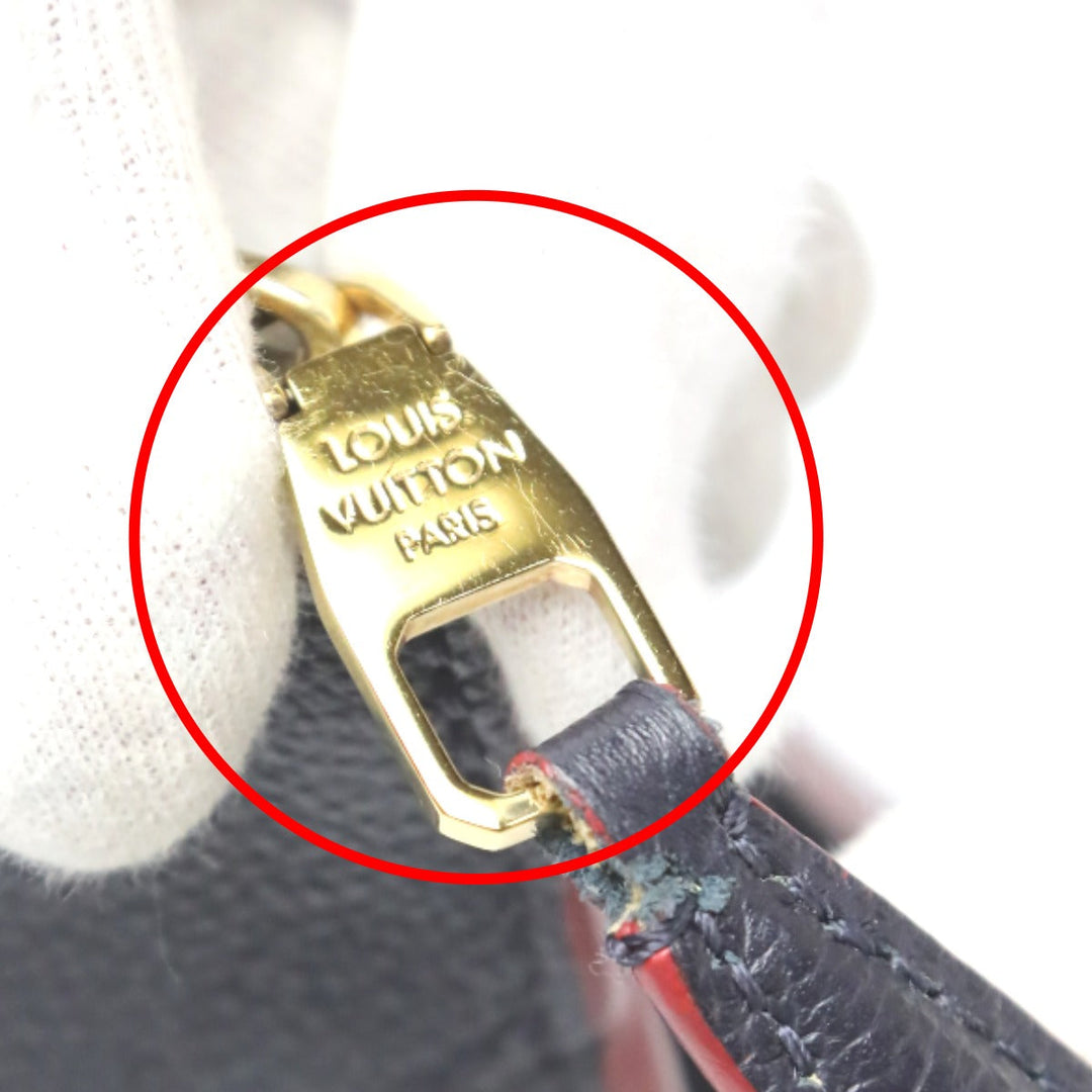LOUIS VUITTON Handbag M42817 Monogram Ann Platt Marine Rouge Handbag Monogram Ann Platt Ponneuf MM Women Used Authentic