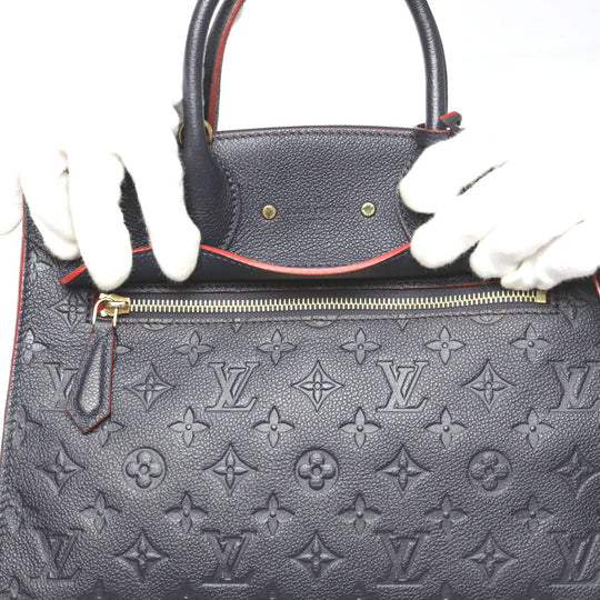 LOUIS VUITTON Handbag M42817 Monogram Ann Platt Marine Rouge Handbag Monogram Ann Platt Ponneuf MM Women Used Authentic