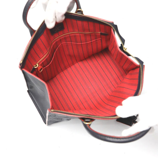LOUIS VUITTON Handbag M42817 Monogram Ann Platt Marine Rouge Handbag Monogram Ann Platt Ponneuf MM Women Used Authentic