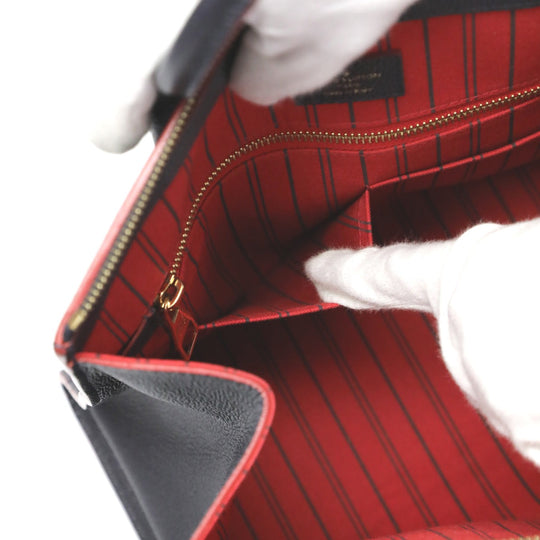 LOUIS VUITTON Handbag M42817 Monogram Ann Platt Marine Rouge Handbag Monogram Ann Platt Ponneuf MM Women Used Authentic