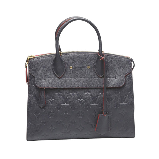 LOUIS VUITTON Handbag M42817 Monogram Ann Platt Marine Rouge Handbag Monogram Ann Platt Ponneuf MM Women Used Authentic