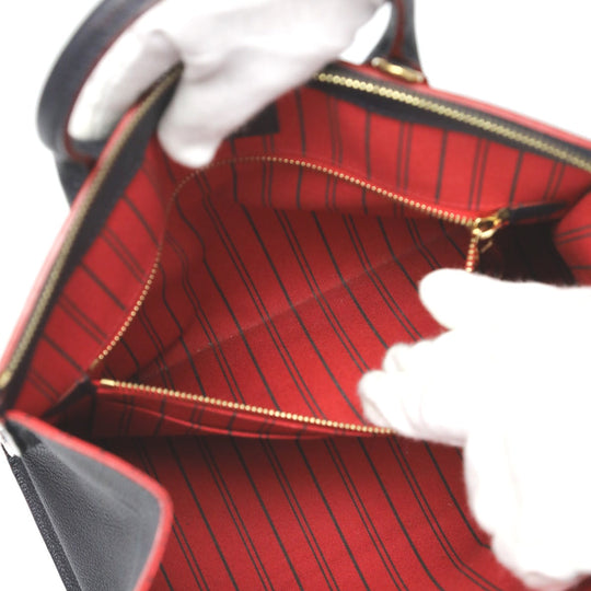 LOUIS VUITTON Handbag M42817 Monogram Ann Platt Marine Rouge Handbag Monogram Ann Platt Ponneuf MM Women Used Authentic