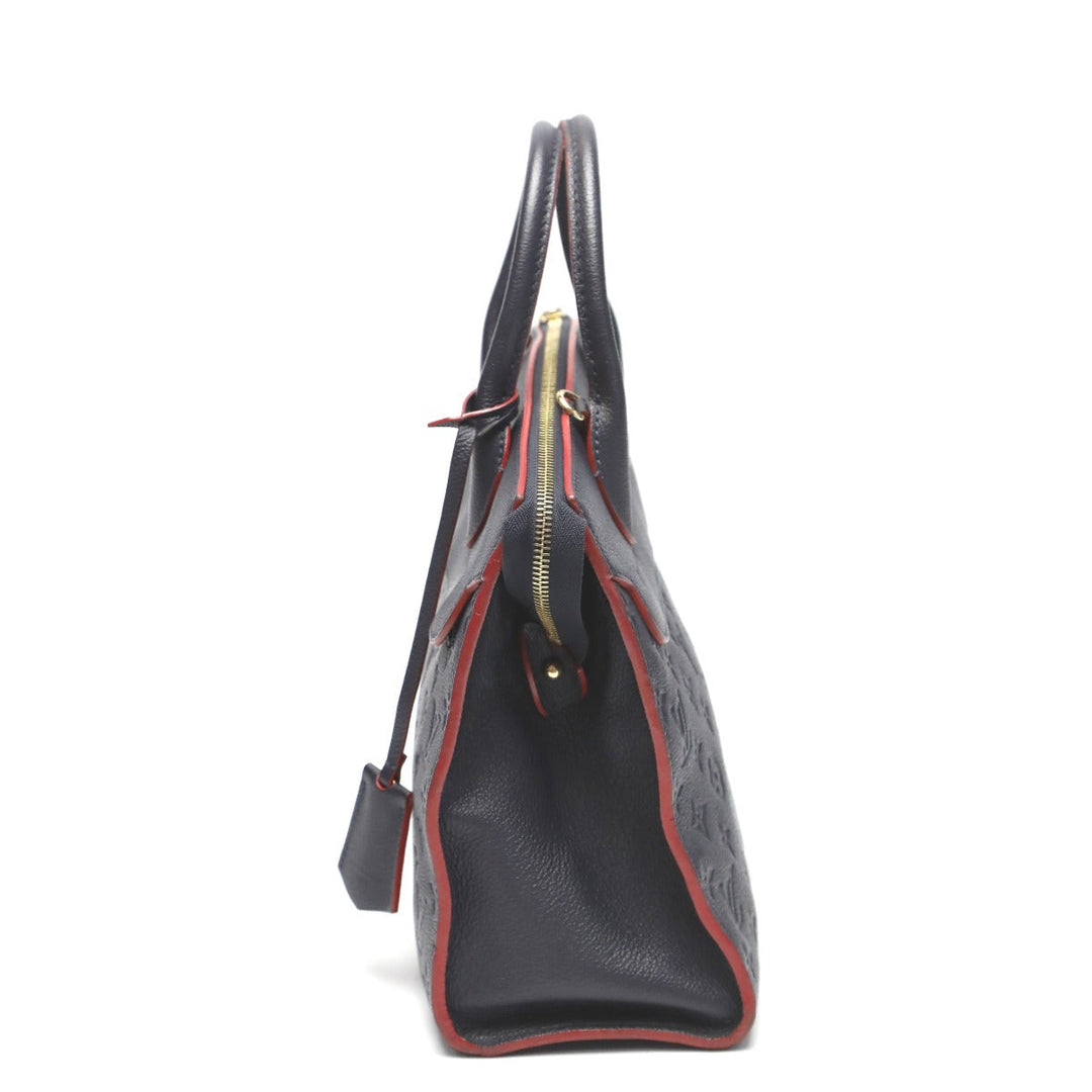 LOUIS VUITTON Handbag M42817 Monogram Ann Platt Marine Rouge Handbag Monogram Ann Platt Ponneuf MM Women Used Authentic