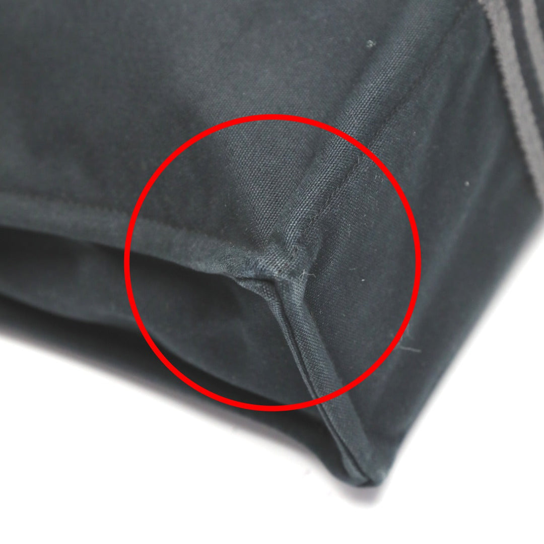 HERMES Tote Bag cotton black Tote Bag Fool ToeMM Her Line Women(Unisex) Used Authentic