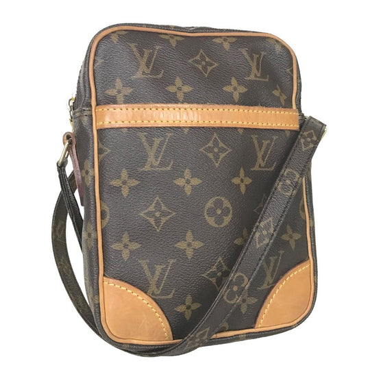 LOUIS VUITTON Shoulder Bag M45266 Monogram canvas Brown Sling bag Danube