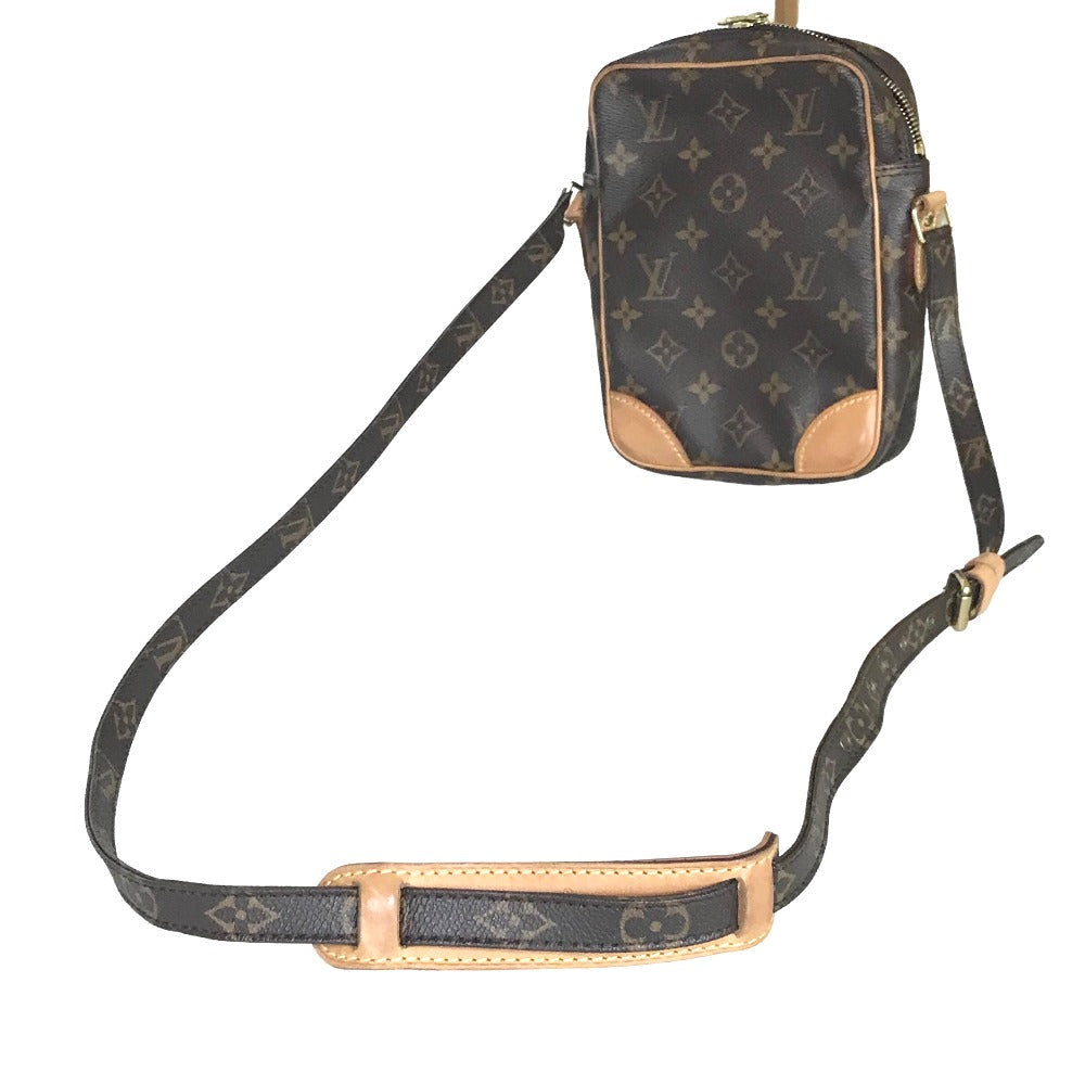 LOUIS VUITTON Shoulder Bag M45266 Monogram canvas Brown Sling bag Danube