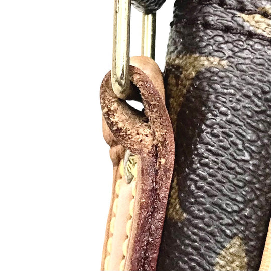 LOUIS VUITTON Shoulder Bag M45266 Monogram canvas Brown Sling bag Danube