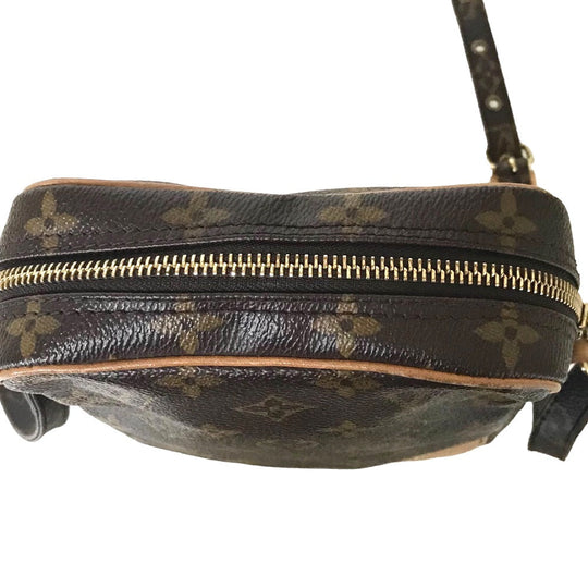 LOUIS VUITTON Shoulder Bag M45266 Monogram canvas Brown Sling bag Danube