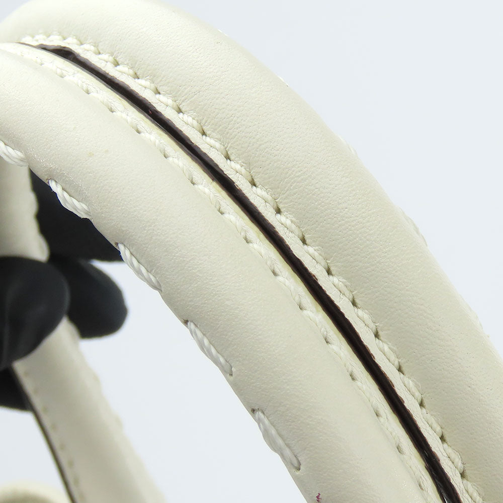 COACH Tote Bag F11791 Canvas, Leather beige Women Used Authentic