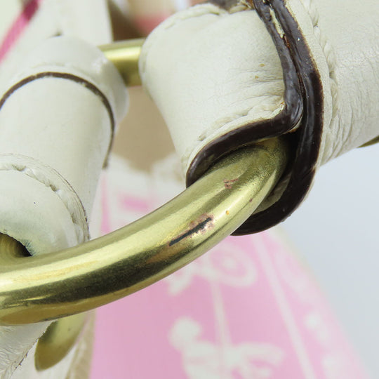 COACH Tote Bag F11791 Canvas, Leather beige Women Used Authentic