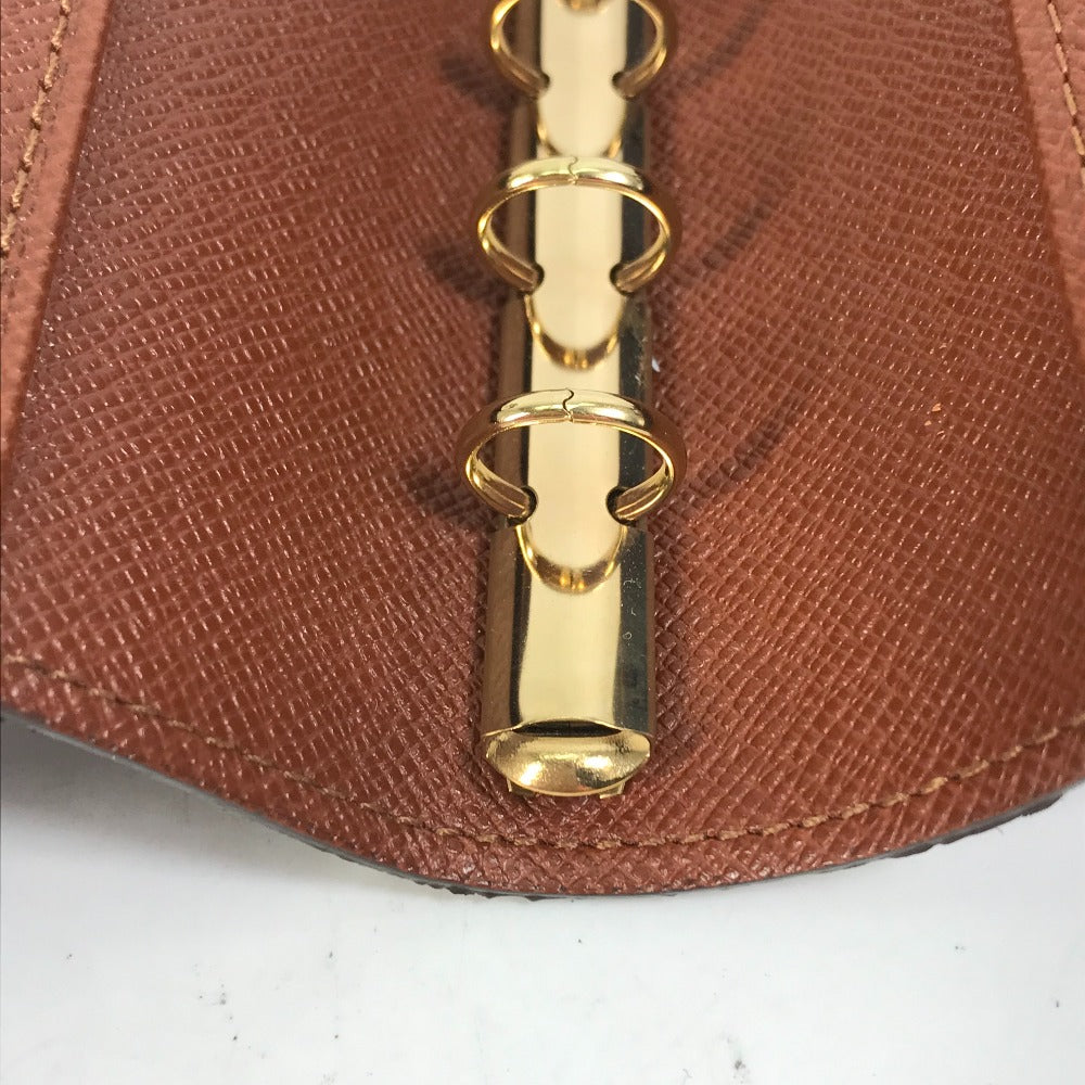 LOUIS VUITTON Notebook cover R20005 Monogram canvas Brown Monogram Agenda PM Women Used Authentic