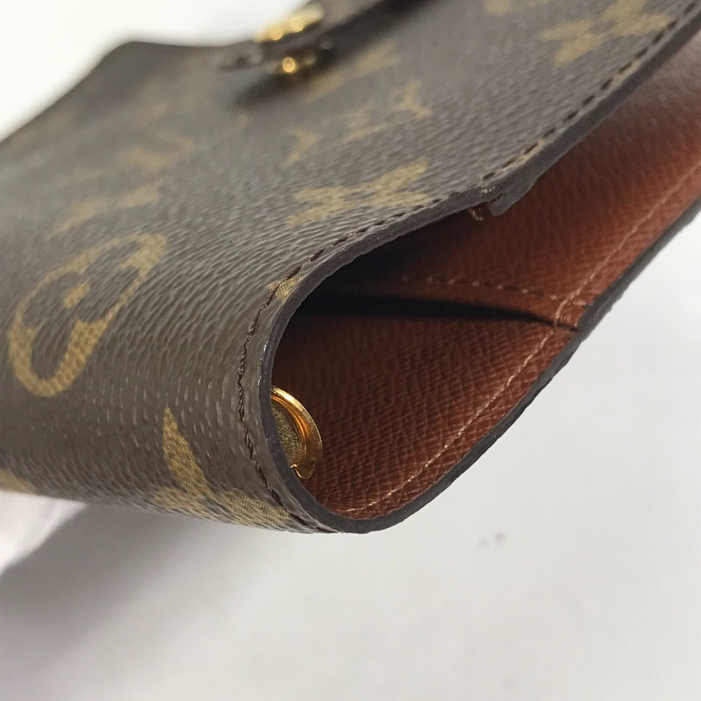 LOUIS VUITTON Notebook cover R20005 Monogram canvas Brown Monogram Agenda PM Women Used Authentic