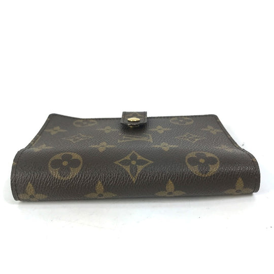 LOUIS VUITTON Notebook cover R20005 Monogram canvas Brown Monogram Agenda PM Women Used Authentic