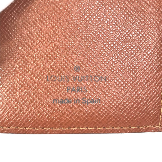 LOUIS VUITTON Notebook cover R20005 Monogram canvas Brown Monogram Agenda PM Women Used Authentic