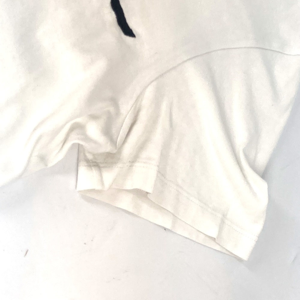 VERSACE Short sleeve T-shirt cotton white logo M