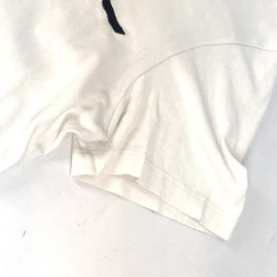 VERSACE Short sleeve T-shirt cotton white logo M