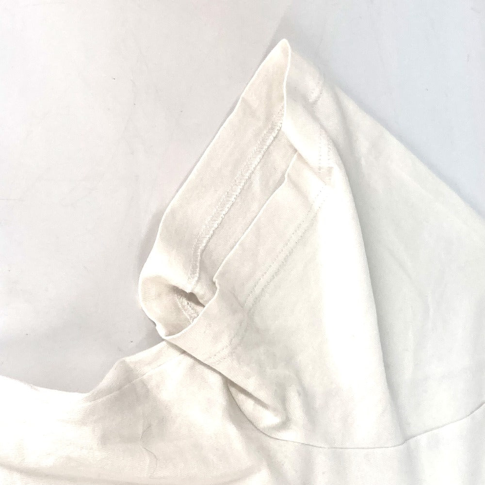 VERSACE Short sleeve T-shirt cotton white logo M
