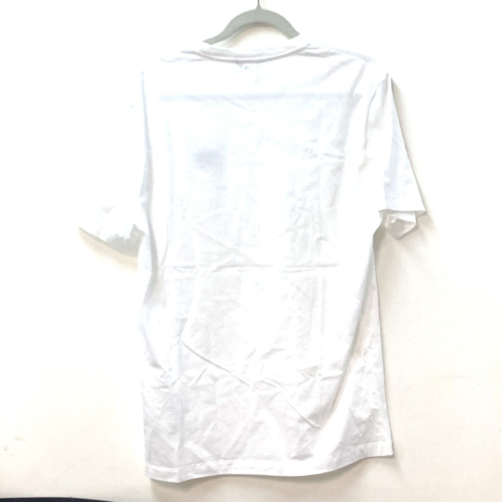 VERSACE Short sleeve T-shirt cotton white Apparel Tops Bicolor Medusa mens 2XL Used Authentic