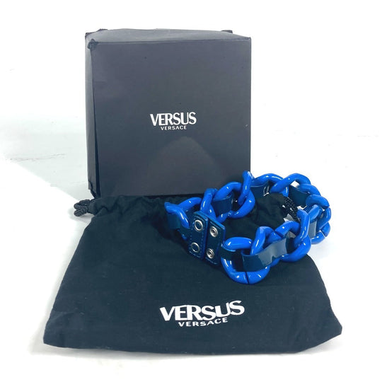 Versus Necklace plastic blue VERSACE ChainNecklace unisex(Unisex) Used Authentic