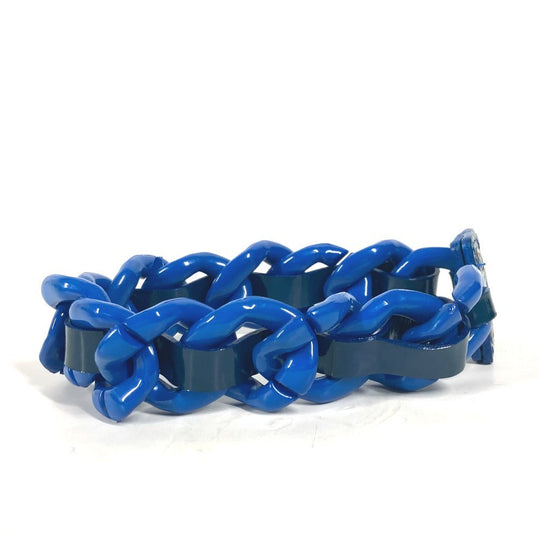 Versus Necklace plastic blue VERSACE ChainNecklace unisex(Unisex) Used Authentic