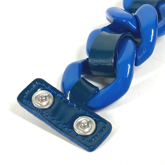Versus Necklace plastic blue VERSACE ChainNecklace unisex(Unisex) Used Authentic