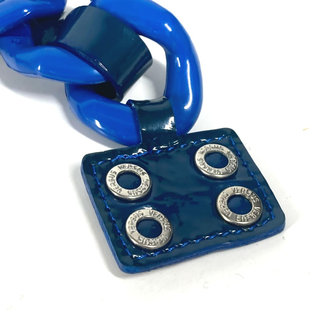 Versus Necklace plastic blue VERSACE ChainNecklace unisex(Unisex) Used Authentic