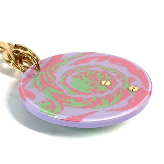VERSACE key ring plastic purple Medusa logo unisex(Unisex) Used Authentic