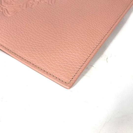 VERSACE Clutch bag leather pink bag pouch Medusa Women Used Authentic