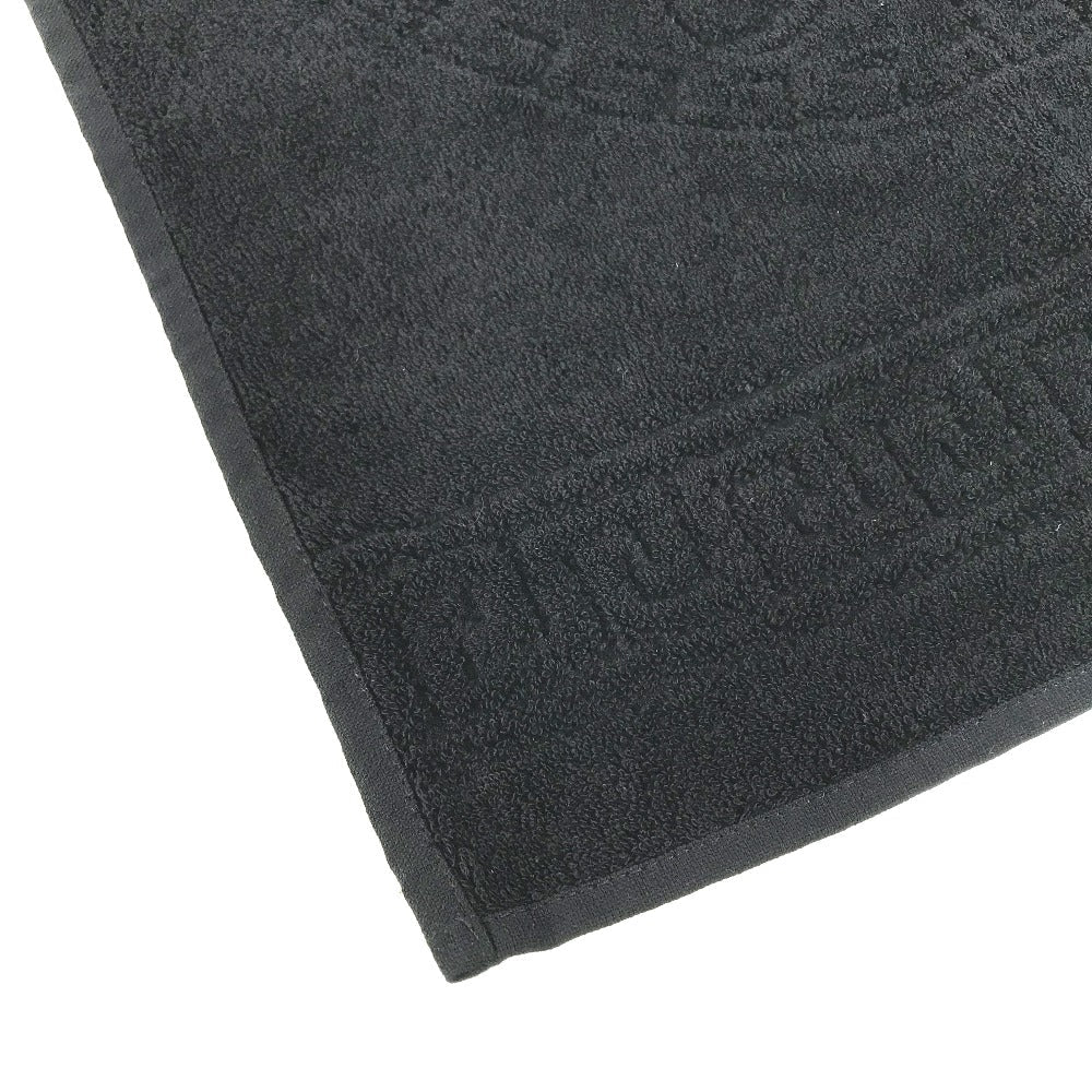 VERSACE towel cotton black Medusa mens Used Authentic