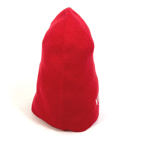 VERSACE Knit hat wool Red beanie knit cap hat Beanie unisex(Unisex) Used Authentic