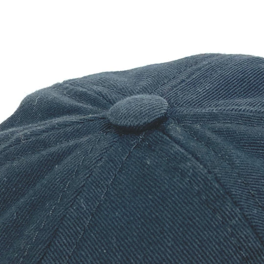 VERSACE cap cotton black Rainbow Logo embroidery mens 58 Used Authentic