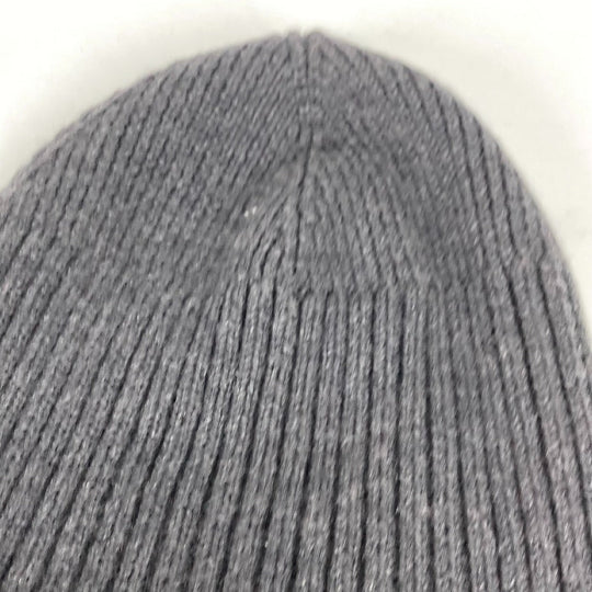 VERSACE Knit hat wool gray beanie hat knit hat knit cap Medusa Women Used Authentic