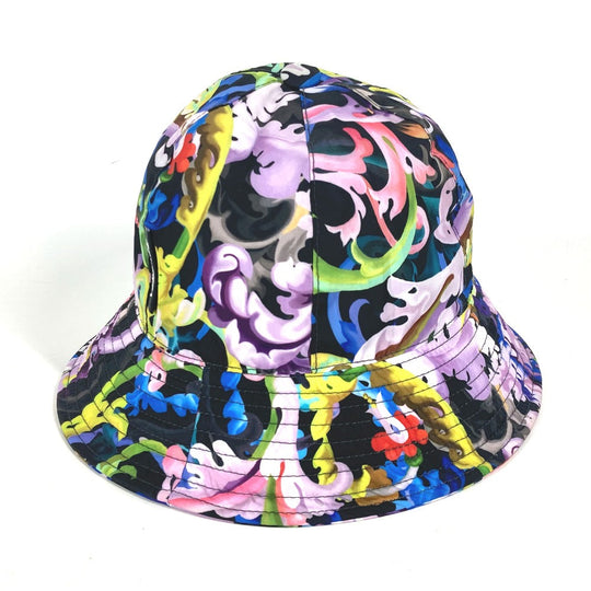 VERSACE hat polyester multicolor Overall handle Women 59 Used Authentic