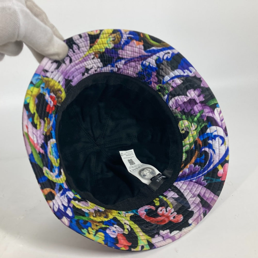 VERSACE hat polyester multicolor Overall handle Women 59 Used Authentic