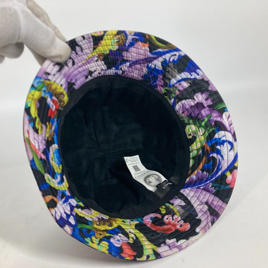 VERSACE hat polyester multicolor Overall handle Women 59 Used Authentic
