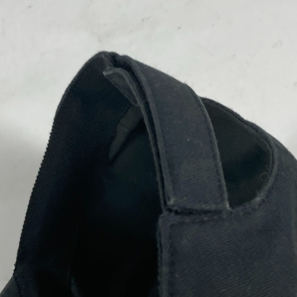 VERSACE cap cotton black Medusa logo mens 59 Used Authentic