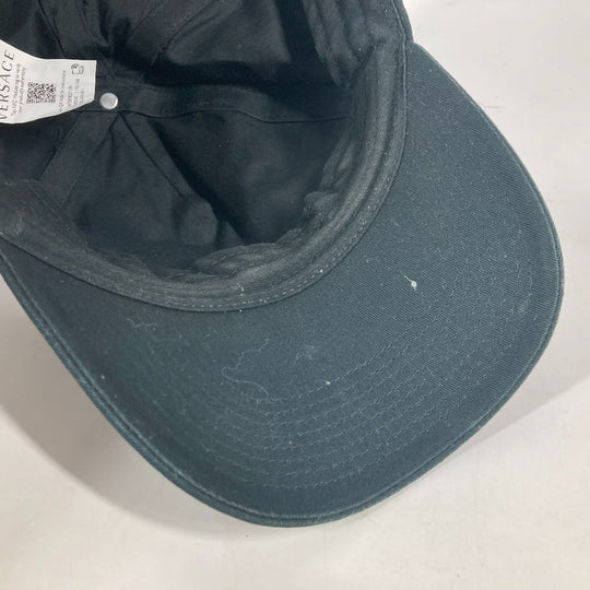 VERSACE cap cotton green By color Medusa logo mens 59 Used Authentic