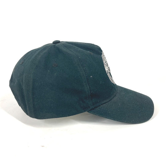 VERSACE cap cotton green By color Medusa logo mens 59 Used Authentic